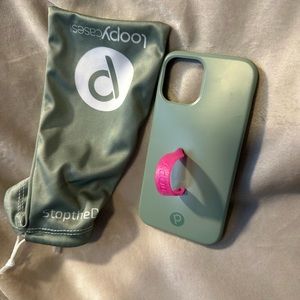 Loopy Phone Cover iPhone 12 Pro Case Sage Green